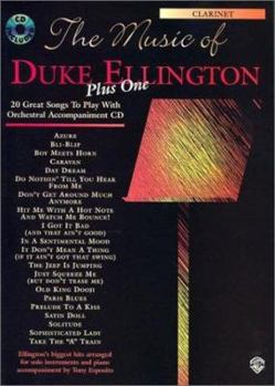 Paperback The Music of Duke Ellington Plus One: Clarinet, Book & CD Book