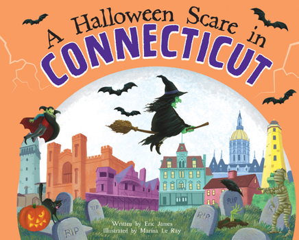 Hardcover A Halloween Scare in Connecticut Book