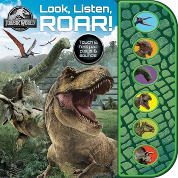 Board book Jurassic World: Look, Listen, Roar! Sound Book