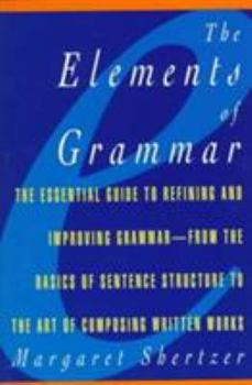 Paperback The Elements of Grammar Book