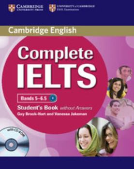 Paperback Complete Ielts Bands 5-6.5 Student's Book Without Answers [With CDROM] Book
