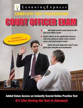 Paperback Court Officer Exam Book