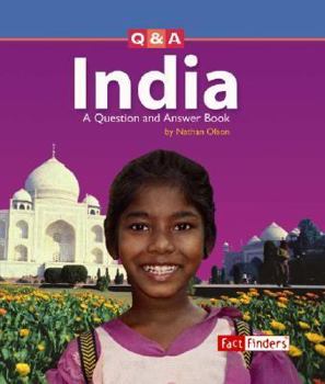 Hardcover India: A Question and Answer Book