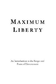 Paperback Maximum Liberty Book