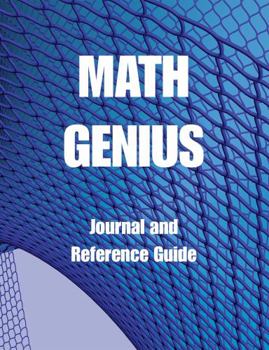 Paperback Math Genius: Journal and Reference Guide Book