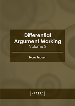 Hardcover Differential Argument Marking: Volume 2 Book