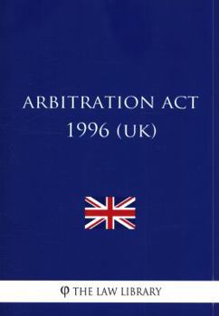 Paperback Arbitration Act 1996 Book