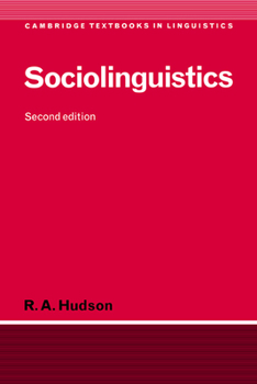 Hardcover Sociolinguistics Book