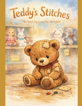 Paperback Teddy's stitches: A children's book about, loving yourself, your differences and finding home. Book