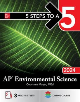 Paperback 5 Steps to a 5: AP Environmental Science 2024 Book