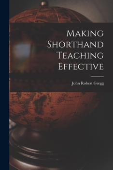 Paperback Making Shorthand Teaching Effective Book