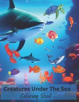 Paperback Creatures Under The Sea Coloring Book