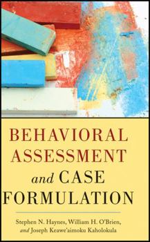 Hardcover Behavioral Assessment and Case Formulation Book