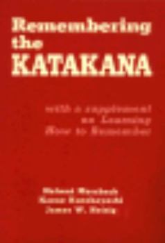 Paperback Remembering the Katakana Book
