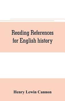 Paperback Reading references for English history Book