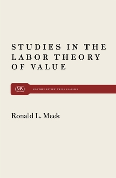 Paperback Studies in the Labor Theory of Value Book