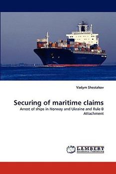 Paperback Securing of maritime claims Book