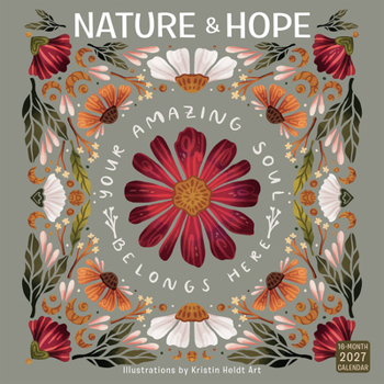 Calendar Nature & Hope -- Artwork by Kristin Heldt Book