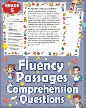 Fluency Passages Grade 5 Comprehension Questions: Reading Comprehension Practice for 5th Grade – 5th Grade Fluency Passages with Comprehension Questions for Ages 10-11