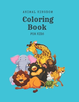 Paperback Coloring Book: A Beautiful Book Of Animals Outline For Kids Book