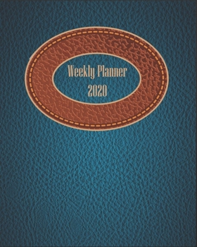 Paperback Weekly Planner 2020: 8"x10" Book