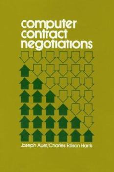 Hardcover Computer Contract Negotiations Book