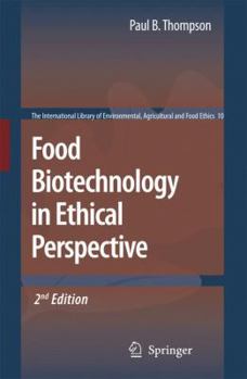 Paperback Food Biotechnology in Ethical Perspective Book