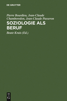 Hardcover Soziologie als Beruf [German] Book