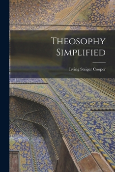 Paperback Theosophy Simplified Book
