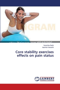 Paperback Core stability exercises effects on pain status Book