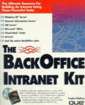 Paperback Building Intranet with BackOffice Kit Book