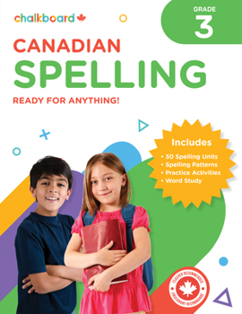 Paperback Canadian Spelling Grade 3 Book