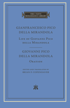 Hardcover Life of Giovanni Pico Della Mirandola. Oration Book