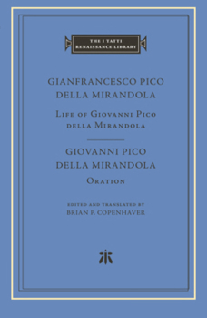 Hardcover Life of Giovanni Pico Della Mirandola. Oration [Latin] Book