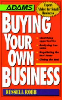 Paperback Buying Your Own Business Book