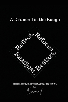 Paperback A Diamond in the Rough [Large Print] Book
