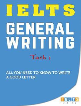 Paperback IELTS General Writing - Task 1 Book