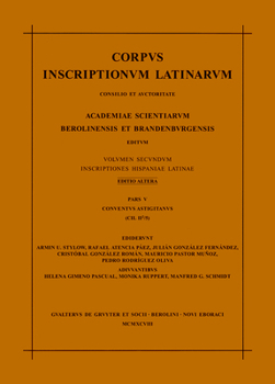 Paperback Conventus Astigitanus [Latin] Book