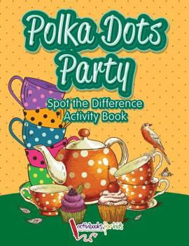 Paperback Polka Dots Party Spot the Difference Activity Book