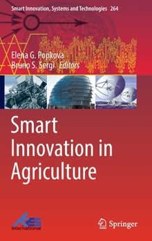 Hardcover Smart Innovation in Agriculture Book
