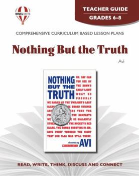 Paperback Nothing but the Truth - Teacher Guide by Novel Units Book