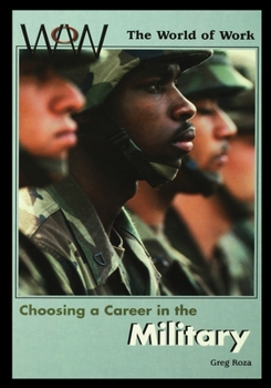 Paperback Choosing a Career in the Military Book