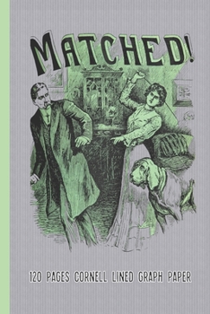 Paperback Cornell Lined Graph Paper: 120 Pages 6" x 9" (15.24 x 22.86 cm) with a unique cover design Book