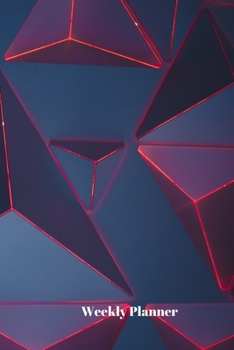 Weekly Planner: Versatile weekly planner with no calendar dates.