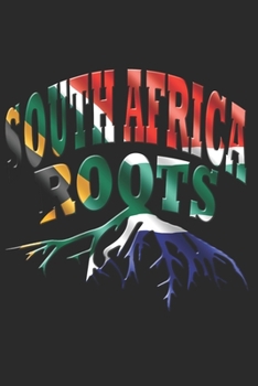 SOUTH AFRICA NOTEBOOK: South Africa Notebook | college book | diary | journal | booklet | memo | composition book | 120 sheets - Dot Grid paper 6x9 inch