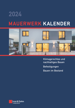 Hardcover Mauerwerk-Kalender 2024 [German] Book