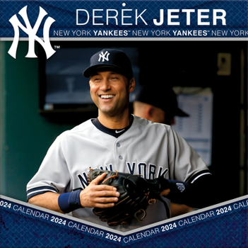 Calendar Derek Jeter 2024 12x12 Player Wall Calendar Book