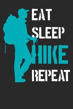 Paperback Gift Notebook: Hiking 6x9 Dot Grid 120 Pages Book