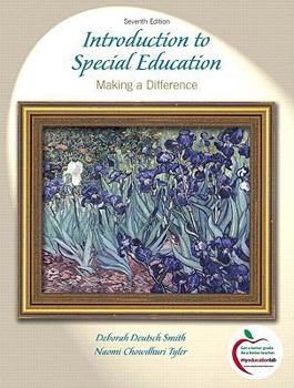 Paperback Introduction to Special Education: Making a Difference [With Access Code] Book