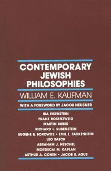 Paperback Contemporary Jewish Philosophies Book